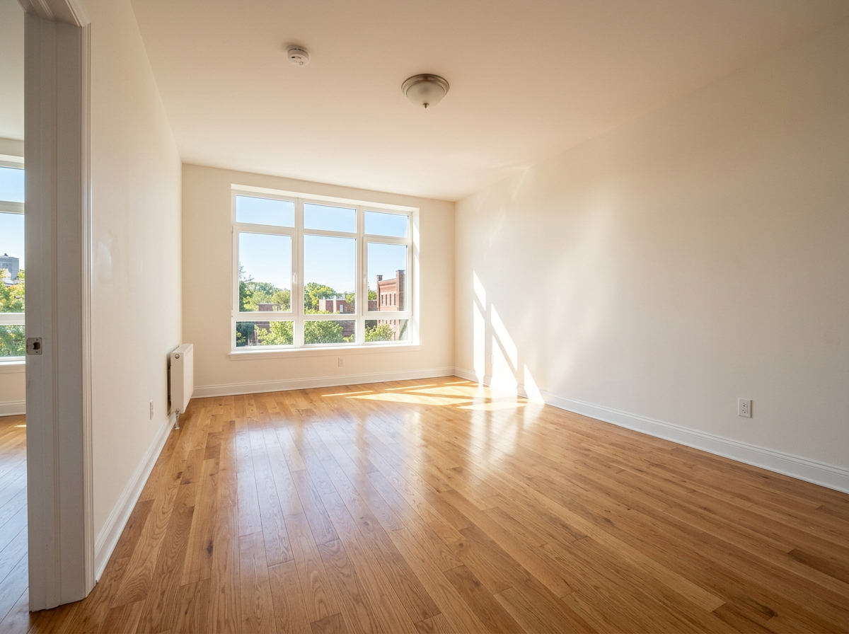 Gereinigte Wohnung bei Übergabe